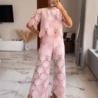 Xyne | Boho-Spitzen-Ösen-Set