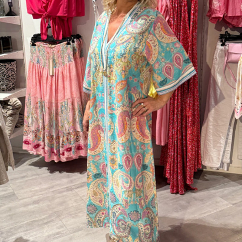 Nali | Bequemes Kleid mit Print