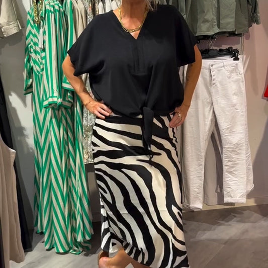 Molly | modisches Set mit Oberteil und Midirock für Damen