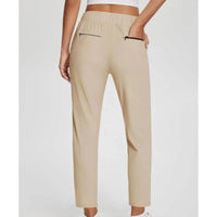 Sydney | zeitlose hoch taillierte Hose mit flexiblem Gummizug für den Alltag