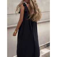 Yvette | romantisches Langkleid mit V-Ausschnitt und Spitze für Damen