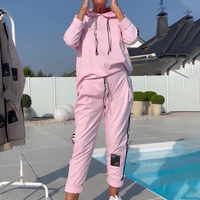 Zora | bequemes 2-teiliges Freizeit-Set für Damen mit Hoodie und Jogginghose