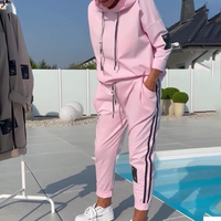 Zora | bequemes 2-teiliges Freizeit-Set für Damen mit Hoodie und Jogginghose