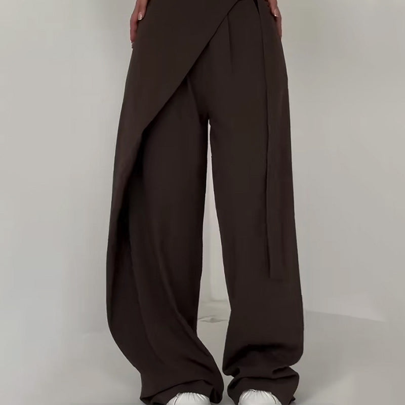 Lillian™ | Stylische Hose mit modernem asymmetrischem Bund