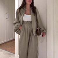 Haine | Übergroßes Set aus Jacke und Hose