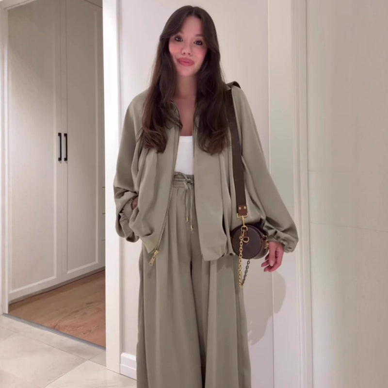 Haine | Übergroßes Set aus Jacke und Hose