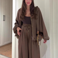 Haine | Übergroßes Set aus Jacke und Hose