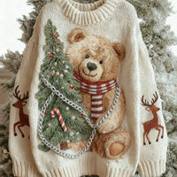 Nurzela | Vintage-Weihnachtspullover für Damen