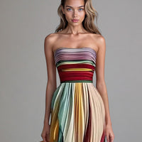 Margot | Elegantes trägerloses Kleid für Damen