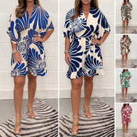 Liana | Lockerer Jumpsuit mit floralen Akzenten