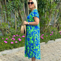 Sarah | Elegantes Blumenkleid