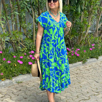 Sarah | Elegantes Blumenkleid