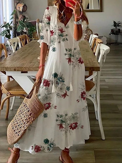Pepper | Fließendes Boho-Kleid mit Eleganz