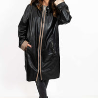 Zhaila | Damen-Lederjacke