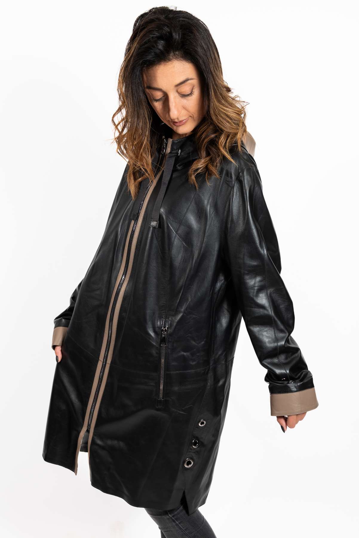 Zhaila | Damen-Lederjacke