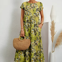 Alexandra™ | Romantisches Sommerkleid mit floralem Design