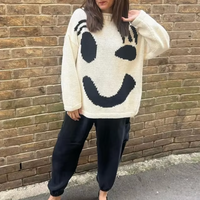 Lianne | Oversize-Strickpullover aus Baumwolle