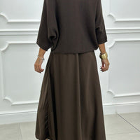 Penelope | Elegantes gestricktes Damenkleid für kühle Tage