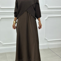 Penelope | Elegantes gestricktes Damenkleid für kühle Tage