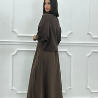 Penelope | Elegantes gestricktes Damenkleid für kühle Tage