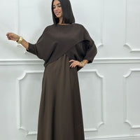 Penelope | Elegantes gestricktes Damenkleid für kühle Tage