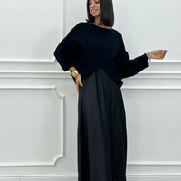 Penelope | Elegantes gestricktes Damenkleid für kühle Tage